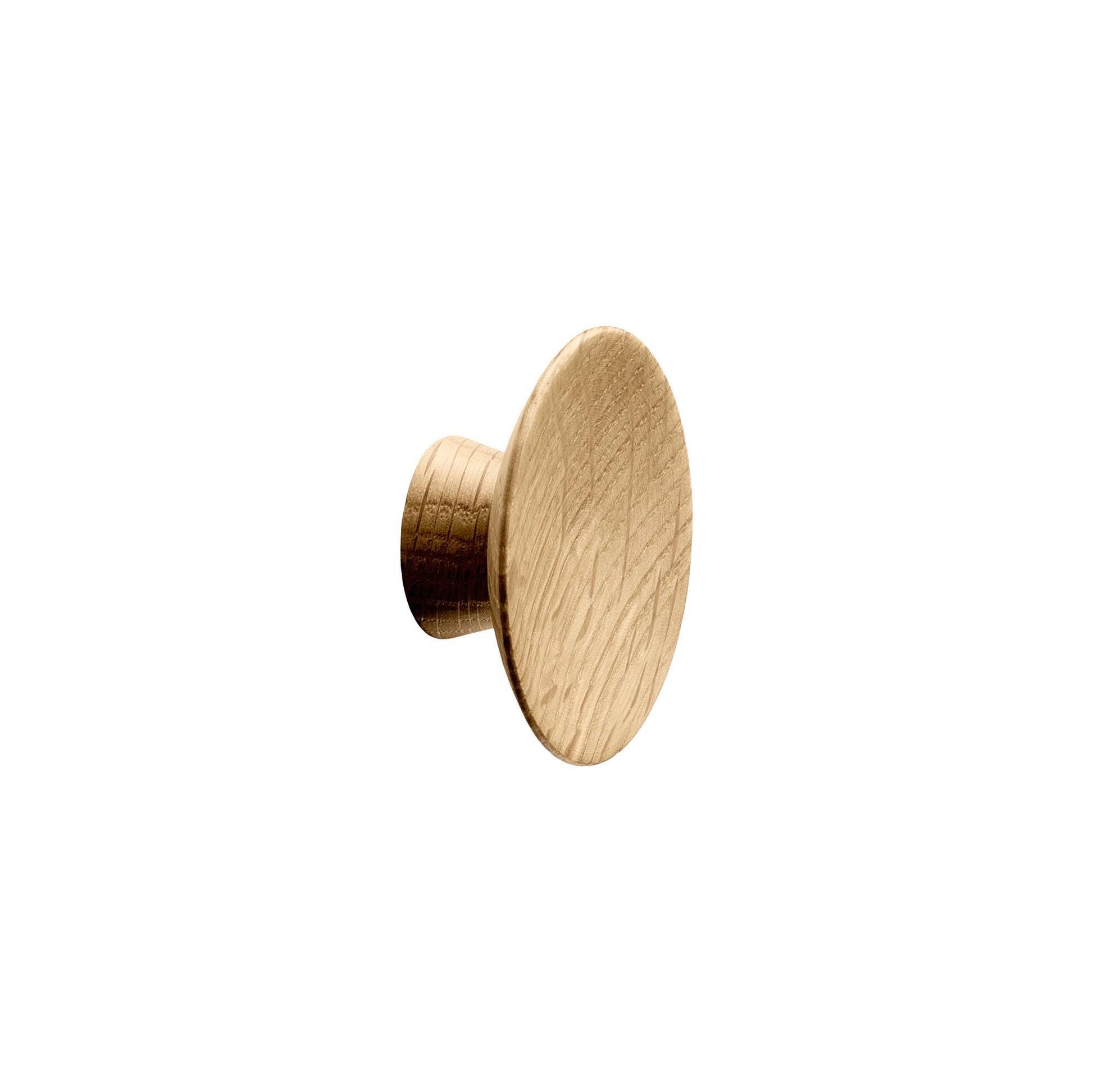 Vonsild Olympia Oak Clear Lacquered Wooden Knob 50mm & 65mm