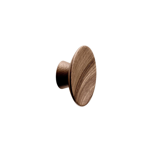 Vonsild Olympia Walnut Clear Lacquered Wooden Knob 50mm & 65mm