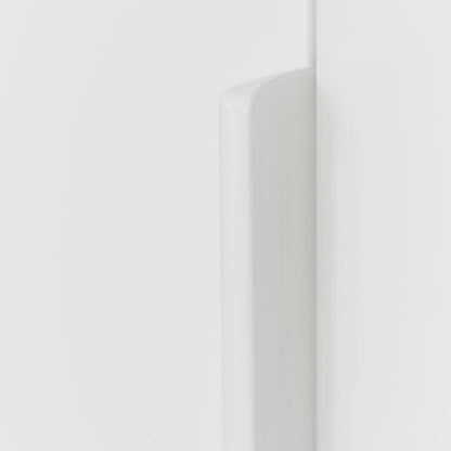 Furnipart Edge Straight Matt White Profile Trim Handle 40mm 100mm 200mm 350mm 600mm 1200mm