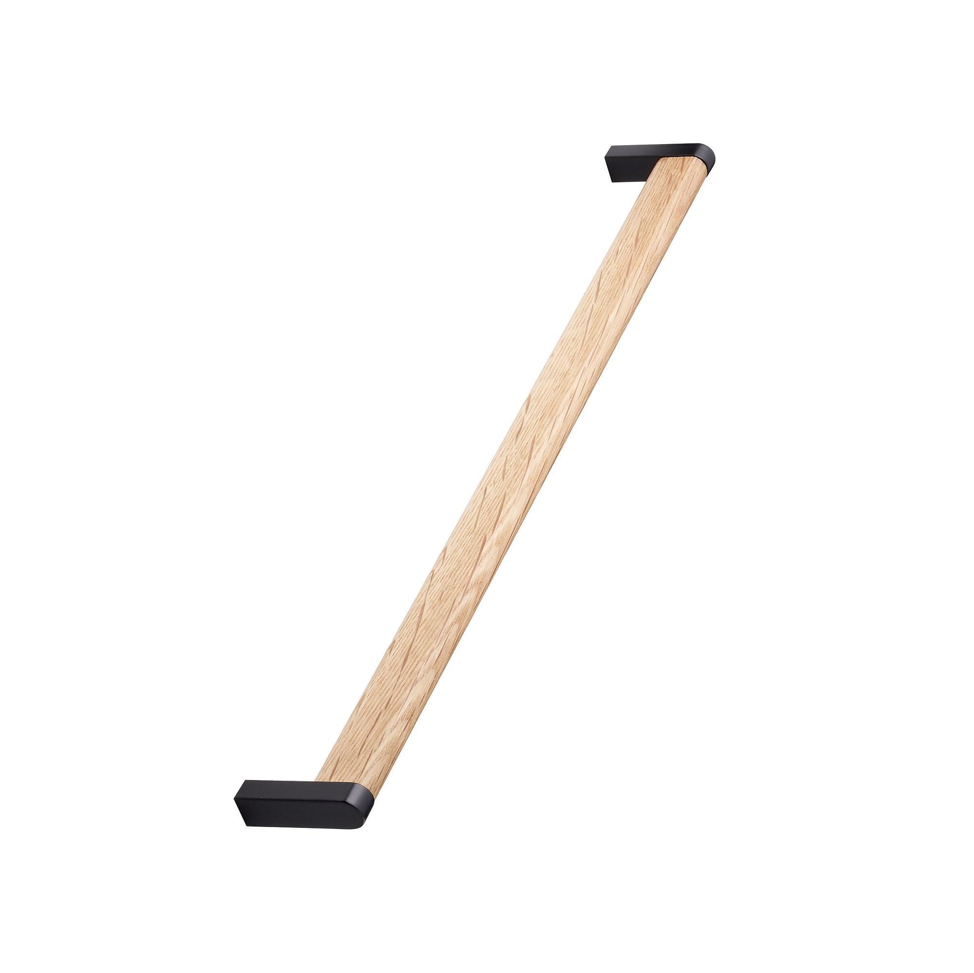 Furnipart Crossing Oak Real Wooden Handle & Knob Lacquered 160mm 320mm