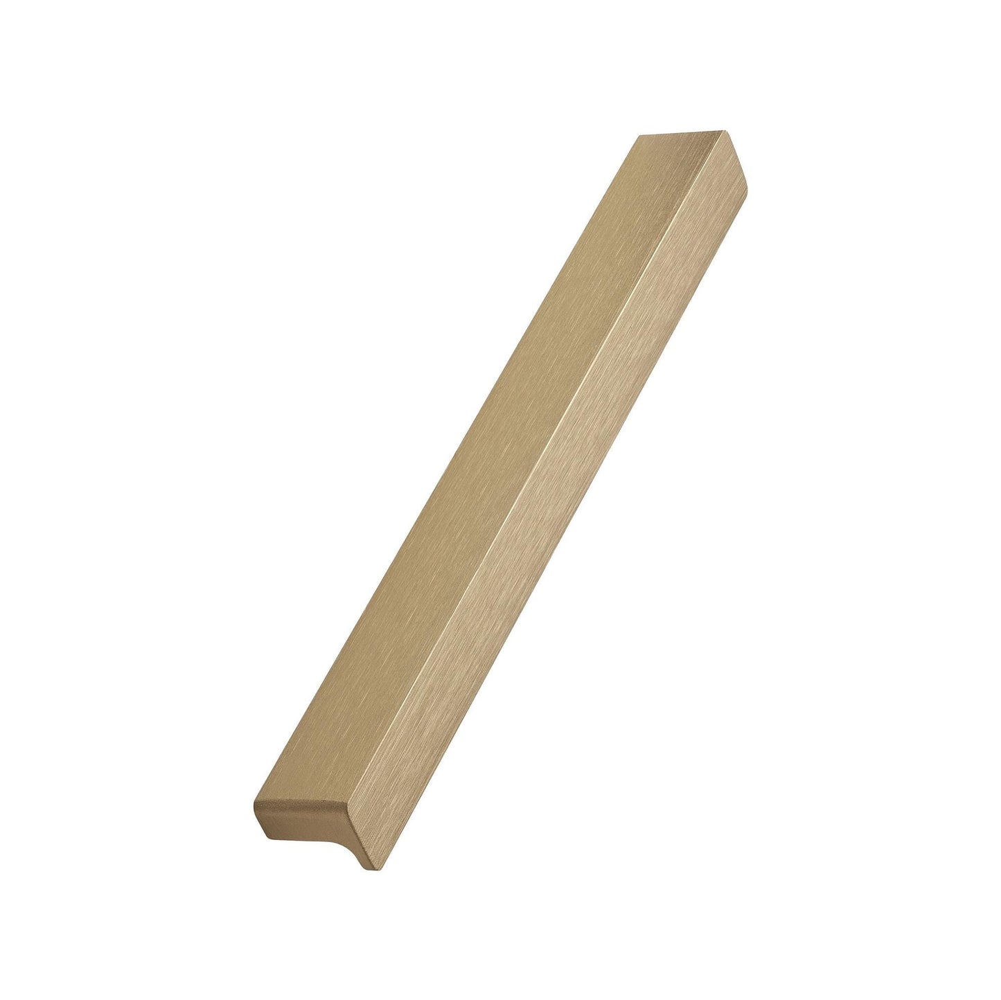 Furnipart Elan Brushed Brass Slim Profile Handle 50mm 200mm 600mm 1200mm