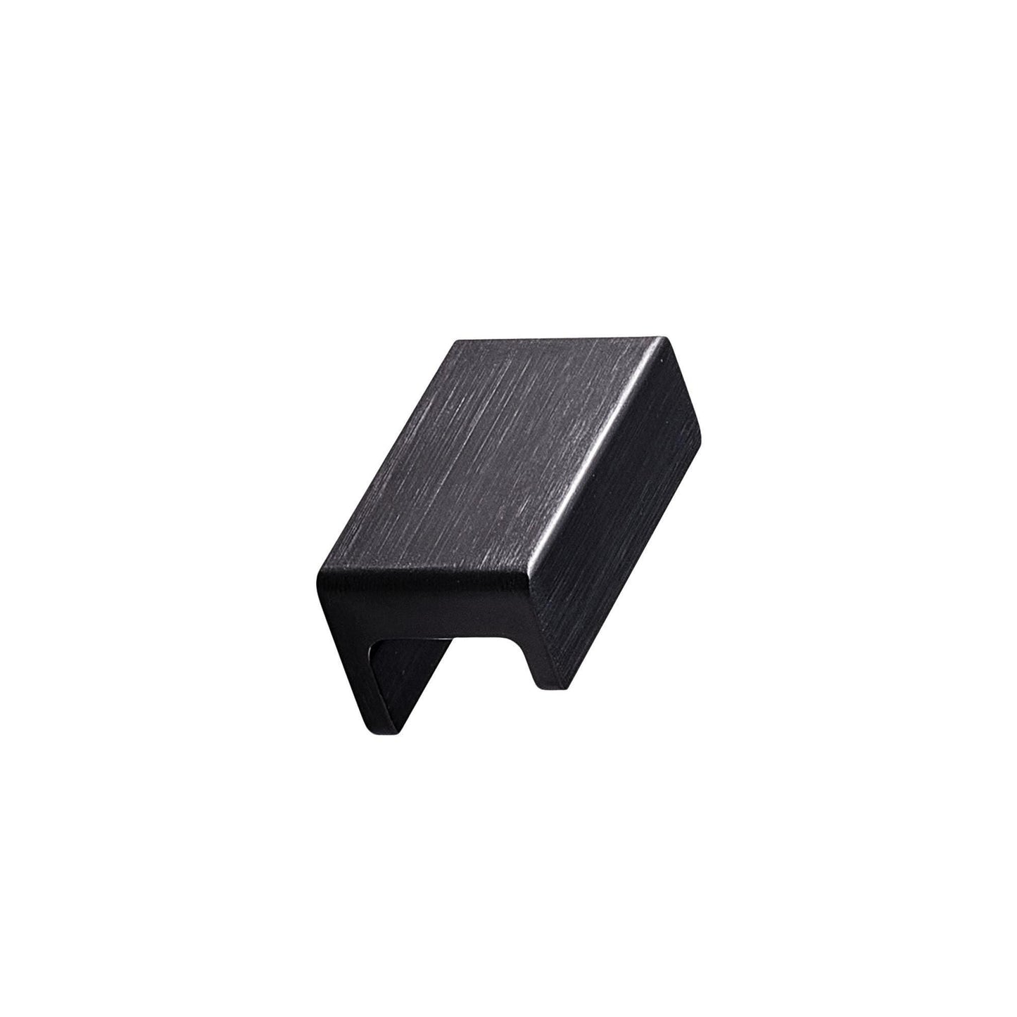 Howdens Ingot Brushed Black Mounted Trim Bar Cupboard Handle