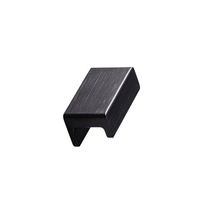 Howdens Ingot Brushed Black Mounted Trim Bar Cupboard Handle