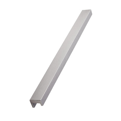 Howdens Ingot Brushed Nickel Effect Trimline Bar Cupboard Handle