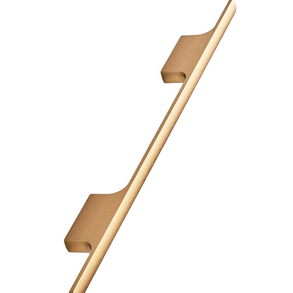 Furnipart Tau Handle & Knob Brushed Brass 32mm 160mm