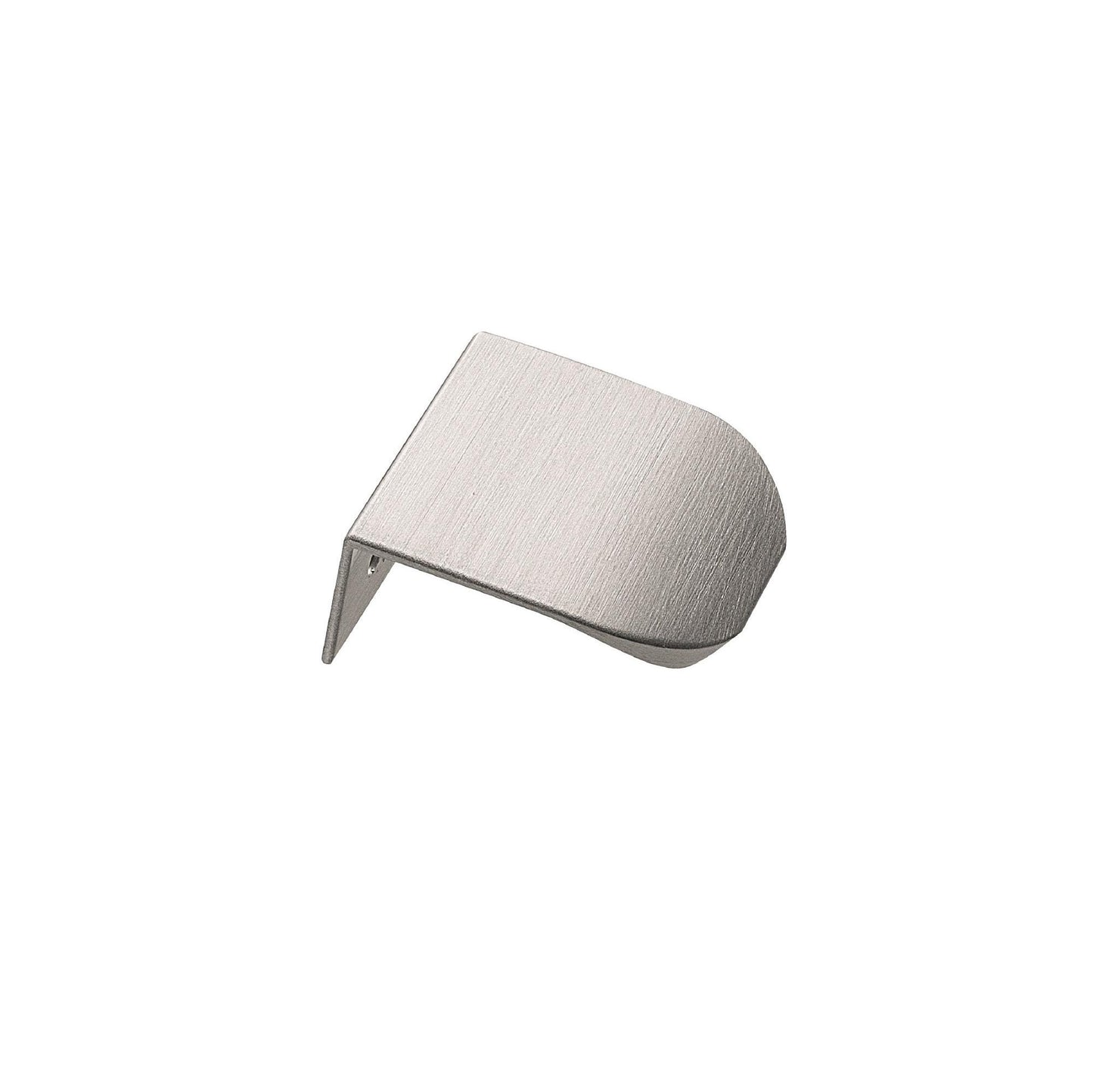 Furnipart Edge Round Trim Handle Inox Look 40mm 200mm 350mm