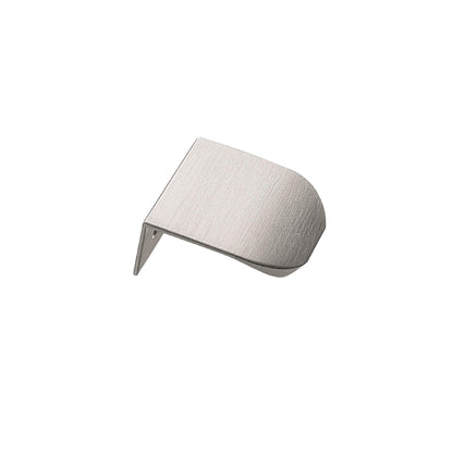 Furnipart Edge Round Trim Handle Inox Look 40mm 200mm 350mm