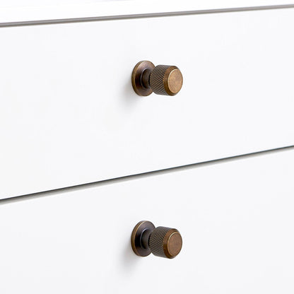 Furnipart Manor Knurled Handles & Knobs Antique Brass