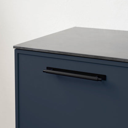 Furnipart Manor Knurled Handles & Knobs Matt Black