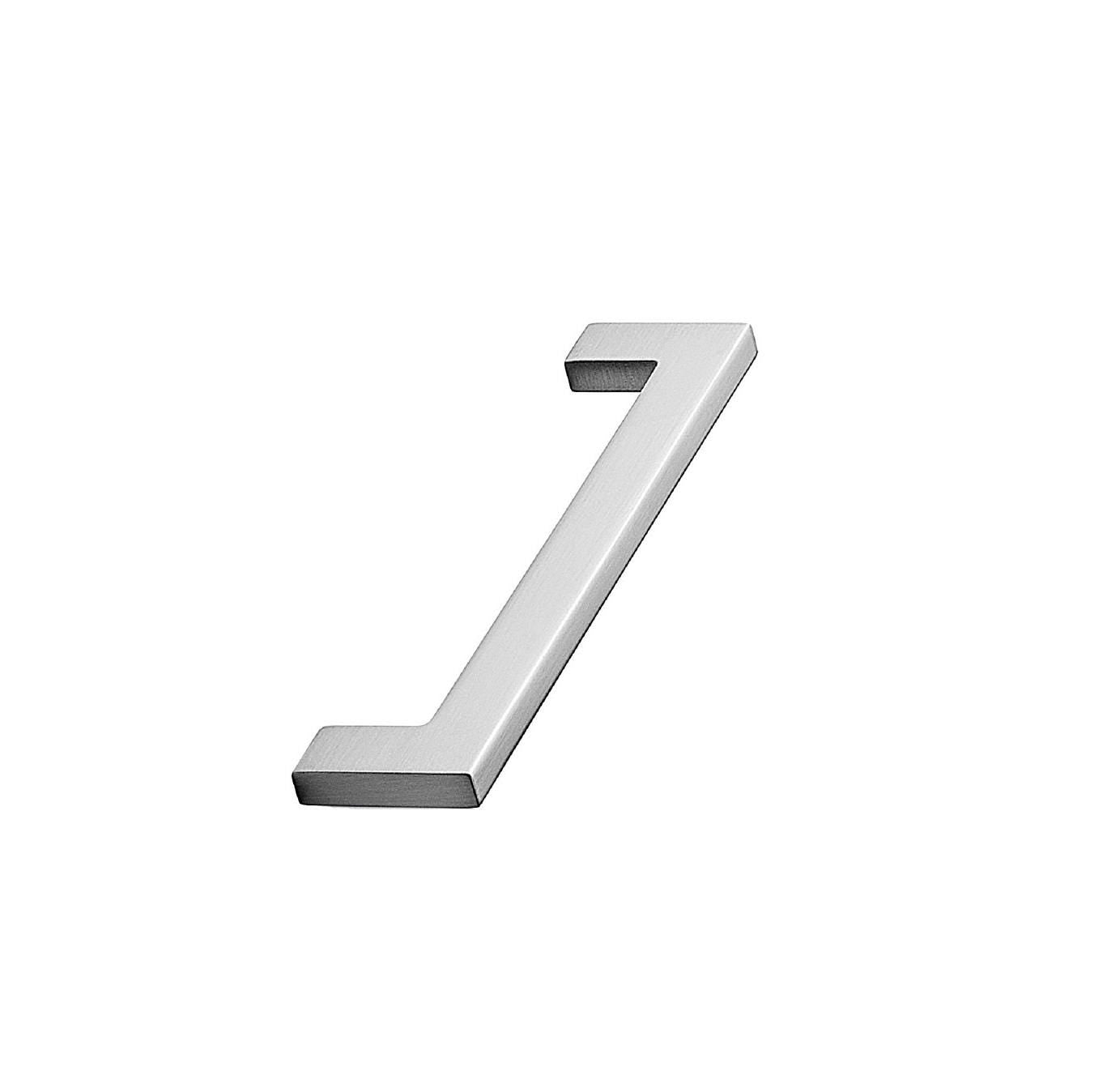 Furnipart Flat Handle Inox Look 128mm 192mm 256mm 448mm