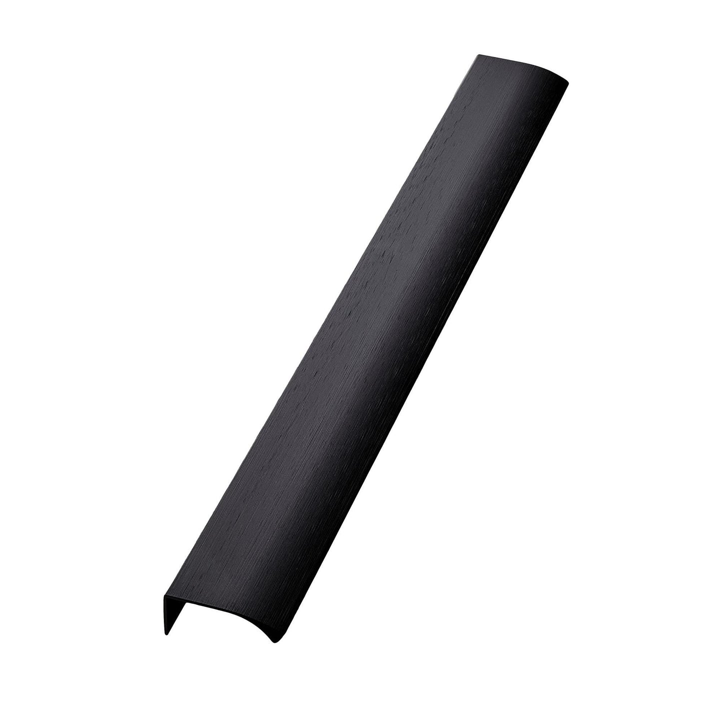 Furnipart Edge Straight Brushed Matt Black Profile Trim Handle 40mm 100mm 200mm 350mm 600mm 1200mm
