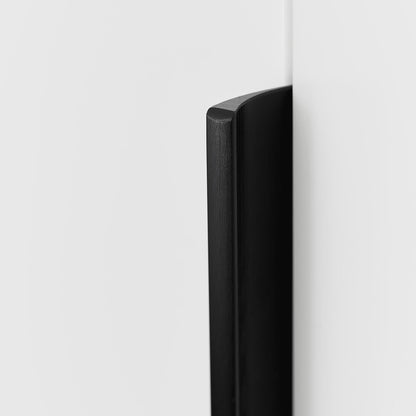 Furnipart Edge Straight Brushed Matt Black Profile Trim Handle 40mm 100mm 200mm 350mm 600mm 1200mm