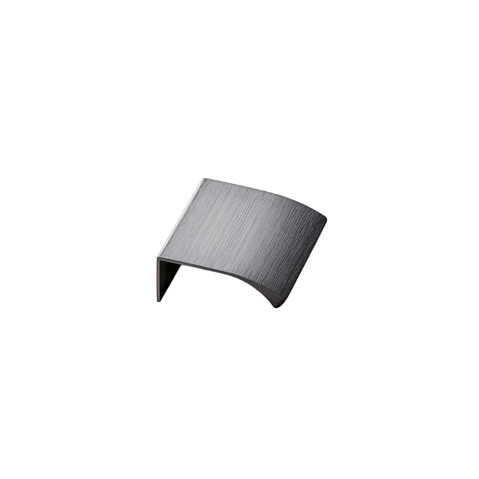 Furnipart Edge Straight Brushed Anthracite Profile Trim Handle 40mm 100mm 200mm 350mm