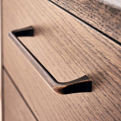 Furnipart Concave Antique Grey Handle 160mm