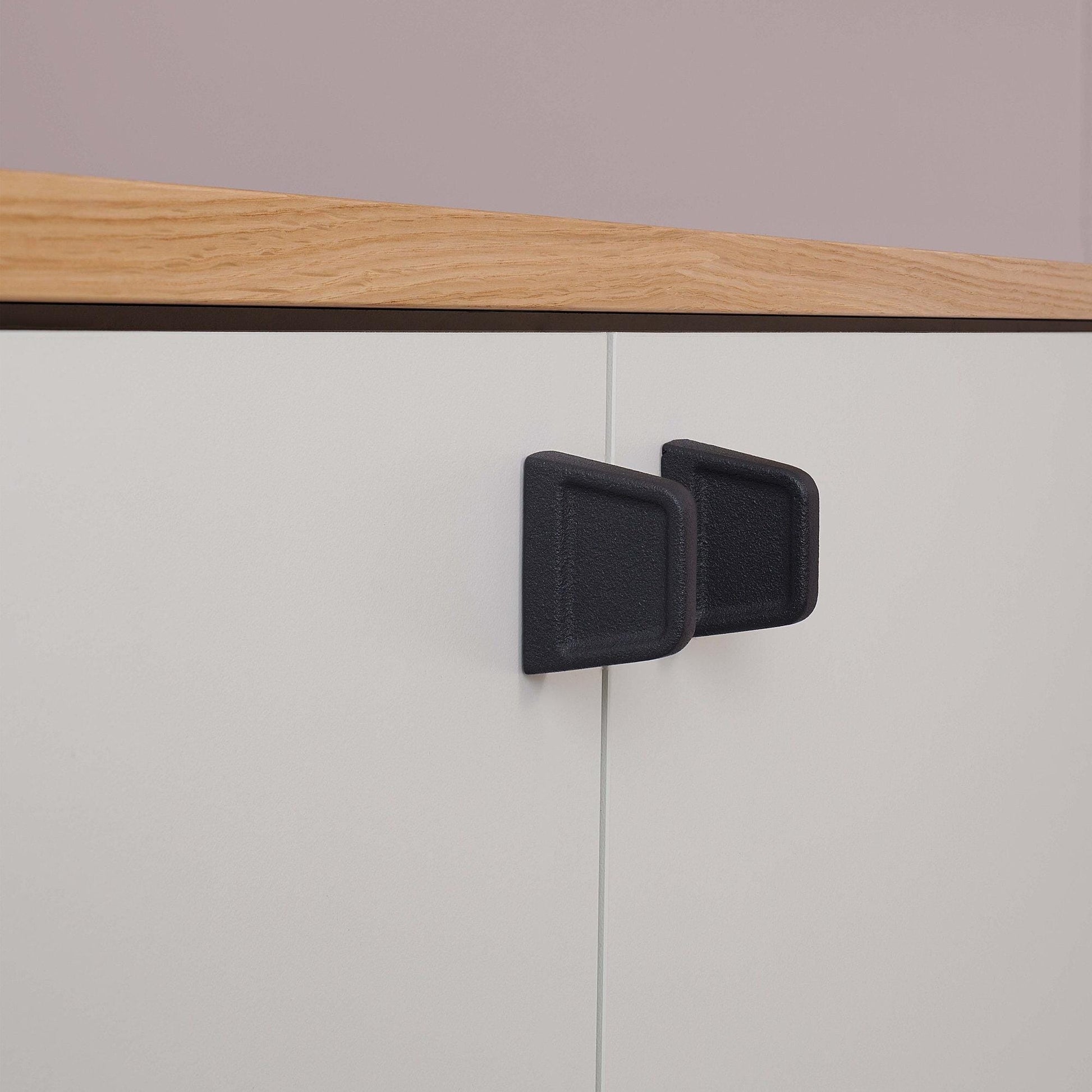 Furnipart Provence Cast Iron Handle Matt Black