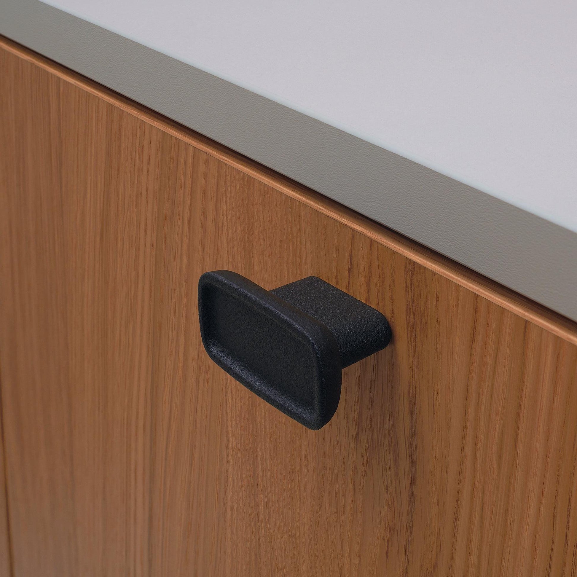 Furnipart Fleur Cast Iron Knob Matt Black
