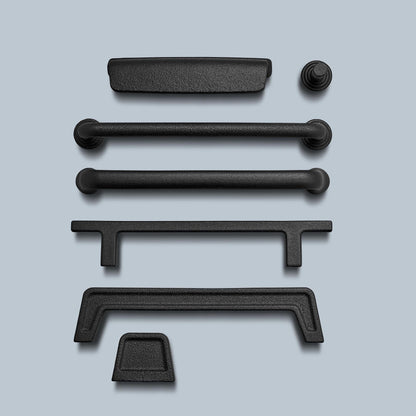 Furnipart Ink Cast Iron Handle Matt Black