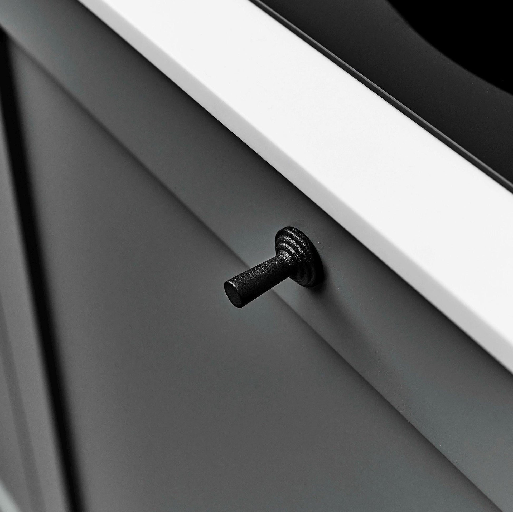 Furnipart Art Cast Iron Handle Matt Black