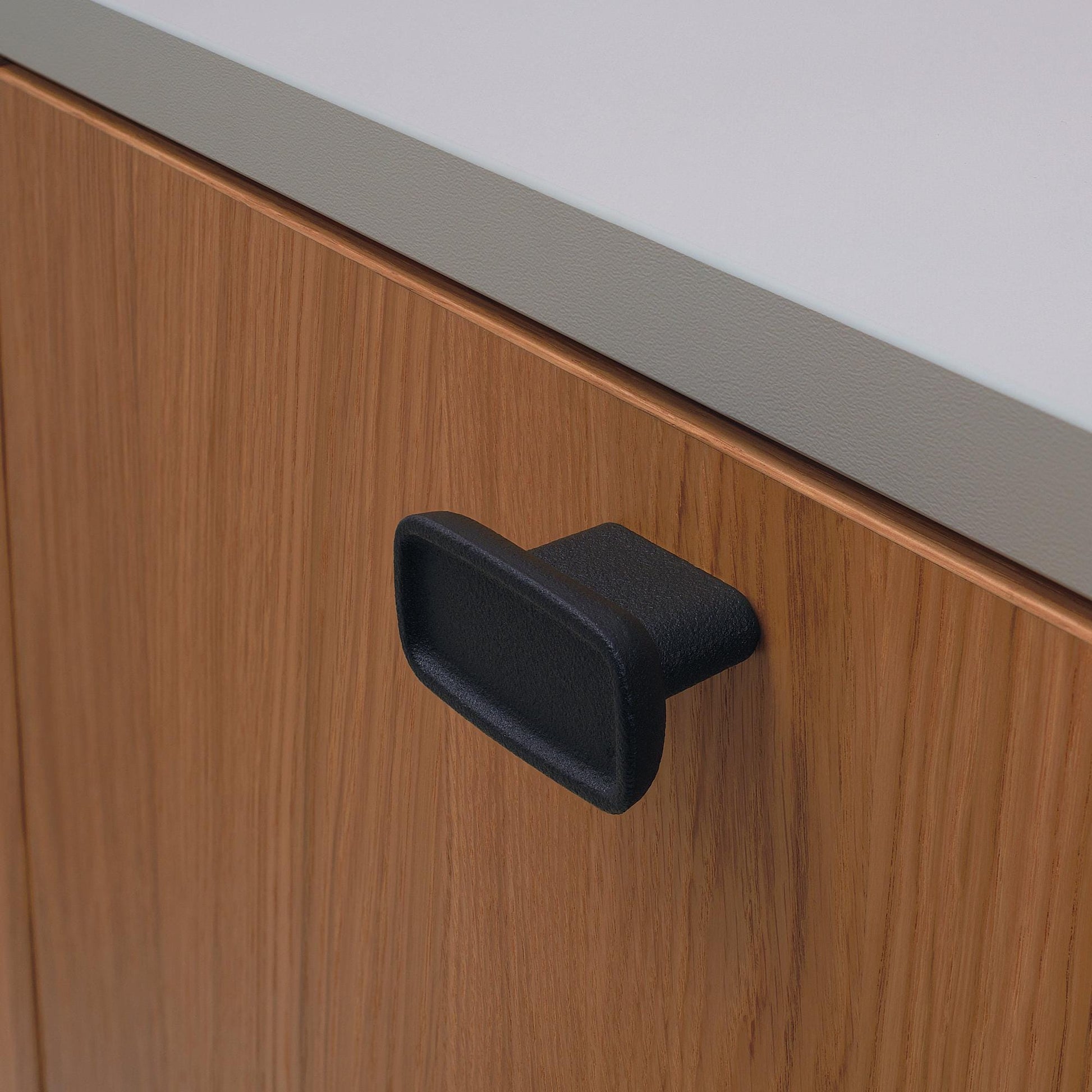 Furnipart Art Cast Iron Handle Matt Black