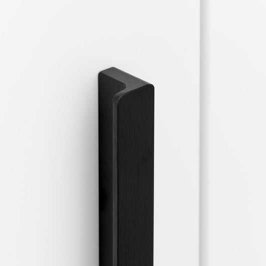 Furnipart Elan Brushed Matt Black Slim Profile Handle 50mm 200mm 600mm 1200mm