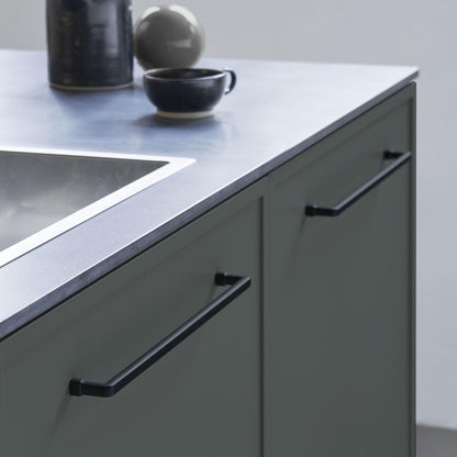 Furnipart Equester Handle & Cup Matt Black 160mm 320mm