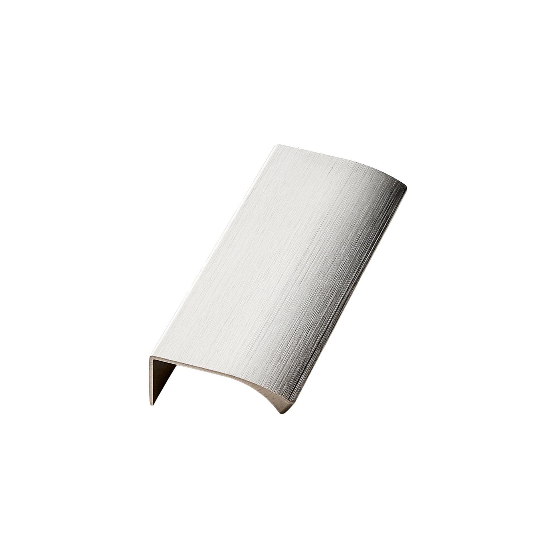 Furnipart Edge Straight Inox Profile Trim Handle 40mm 100mm 200mm 350mm 600mm 1200mm