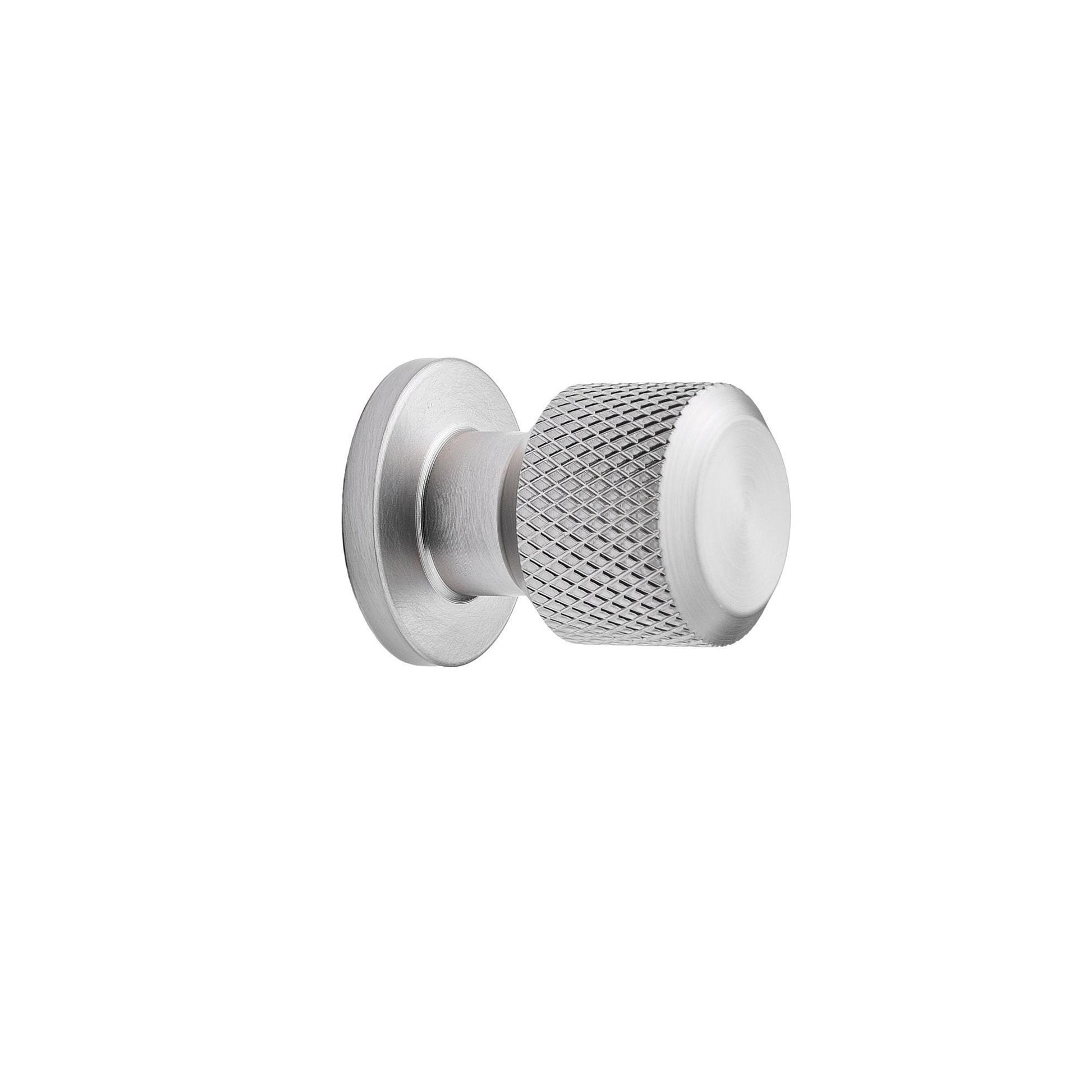 Furnipart Manor Knurled Handles & Knobs Inox Silver