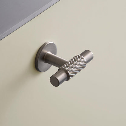 Furnipart Manor Knurled Handles & Knobs Inox Silver