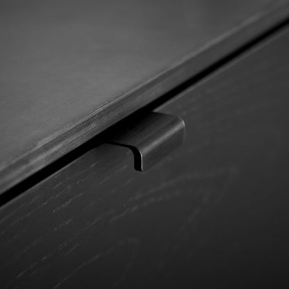 Furnipart Artisan Trim Handle Brushed Matt Black 40mm & 200mm