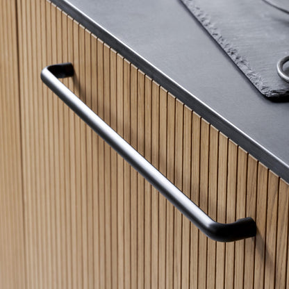 Furnipart Carve Handle Matt Black 160mm & 320mm