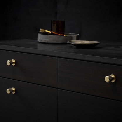 Furnipart Manor Knurled Handles & Knobs Gold