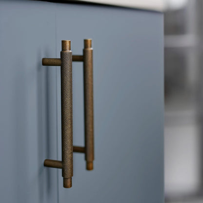 Furnipart Manor Knurled Handles & Knobs Antique Brass