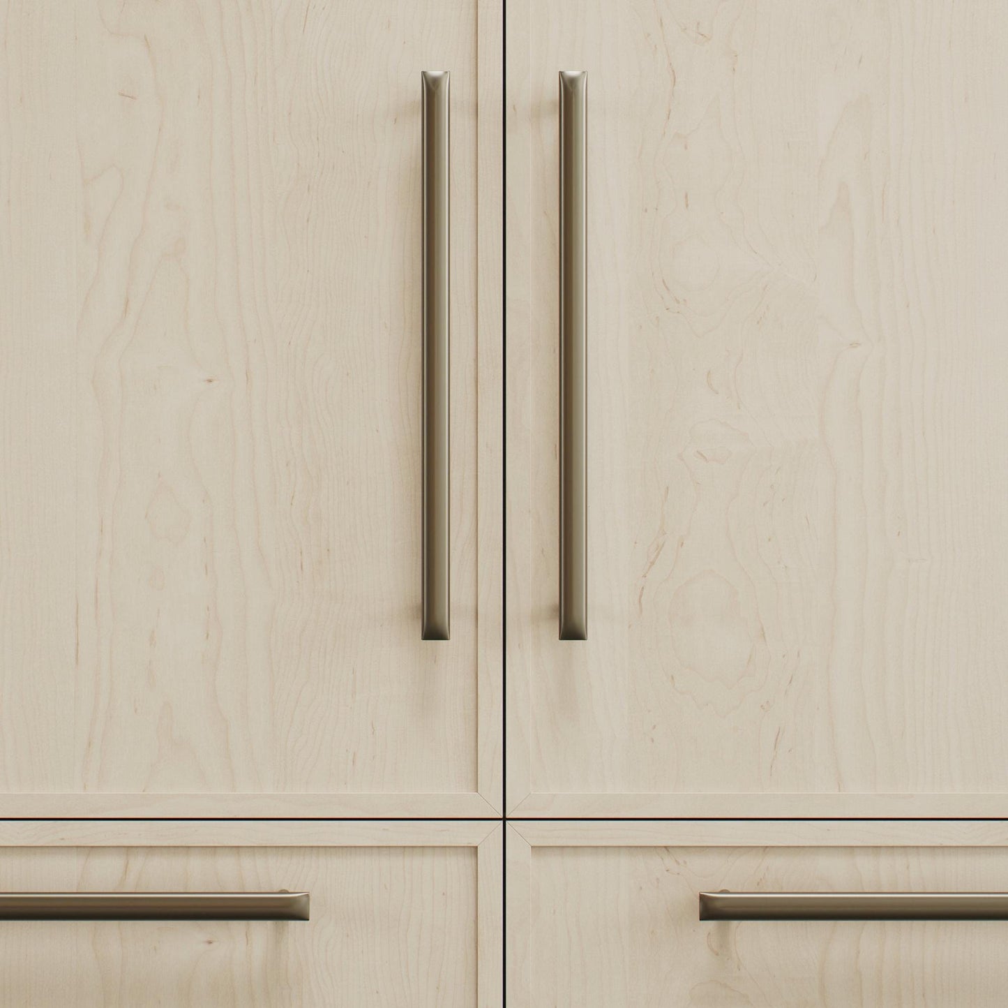 Furnipart Flow Brushed Brass Handle 160mm, 320mm & Knob