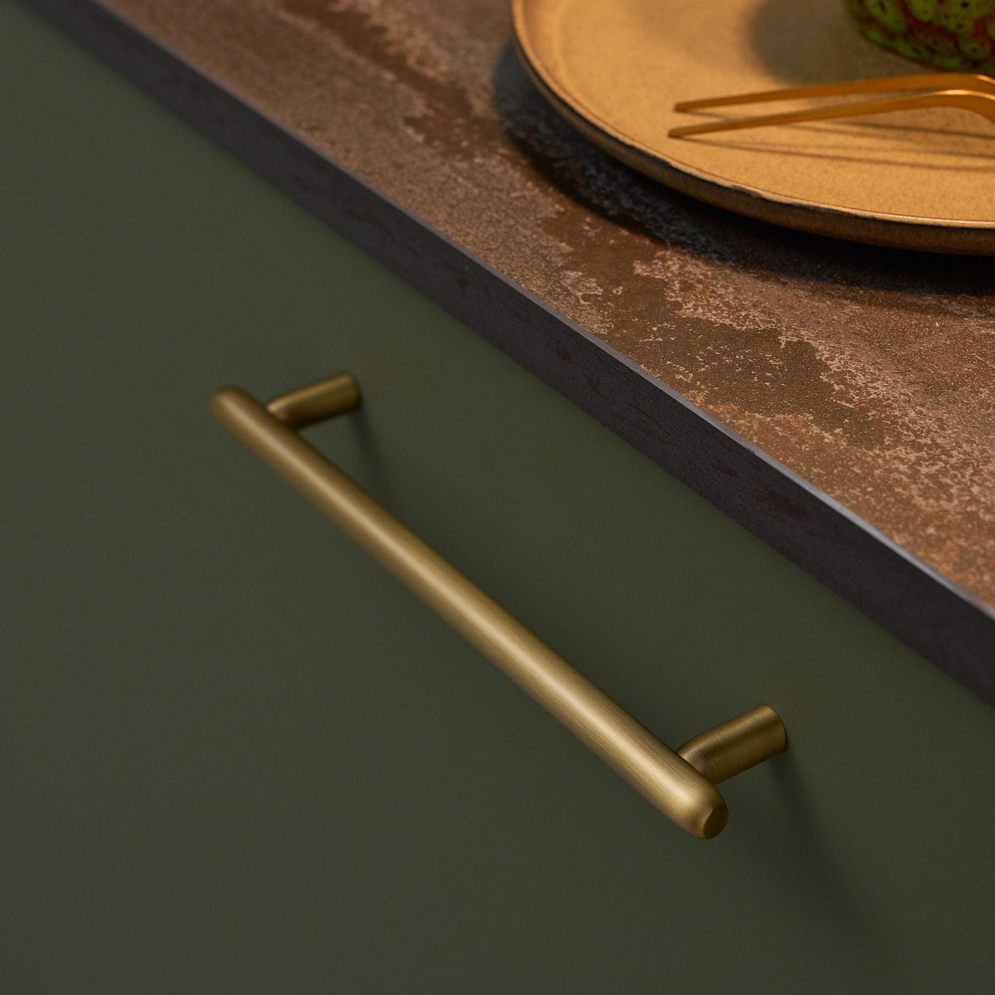 Furnipart Tocco Dark Brushed Gold Handle 160mm