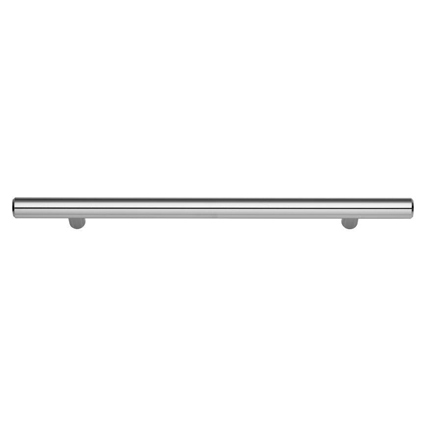 Howdens T Bar Polished Chrome Effect Thin Cupboard Handle 152mm 230mm