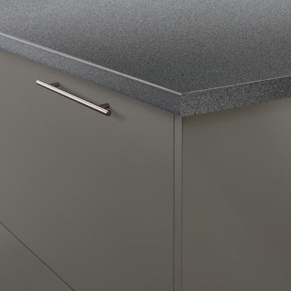 Howdens T Bar Brushed Stainless Steel Effect Classic Cupboard Handle 152mm 230mm