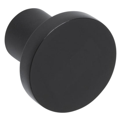 Howdens Metric Handle 233mm 330mm Cup and Round Knob Matt Black
