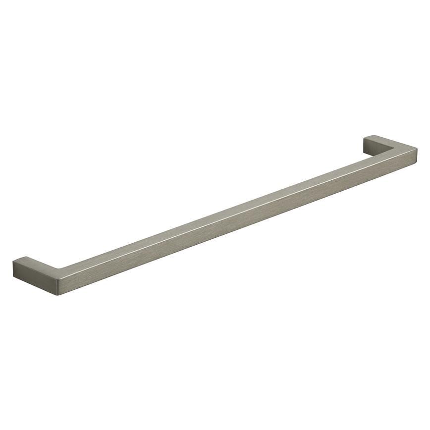 Howdens Metric Handle 233mm 330mm Cup and Round Knob Brushed Nickel Effect