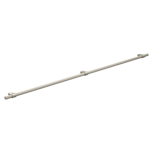 Howdens Knurled Brushed Nickel Effect Handles 225mm 705mm T-Knob Round Knob