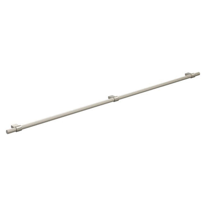 Howdens Knurled Brushed Nickel Effect Handles 225mm 705mm T-Knob Round Knob