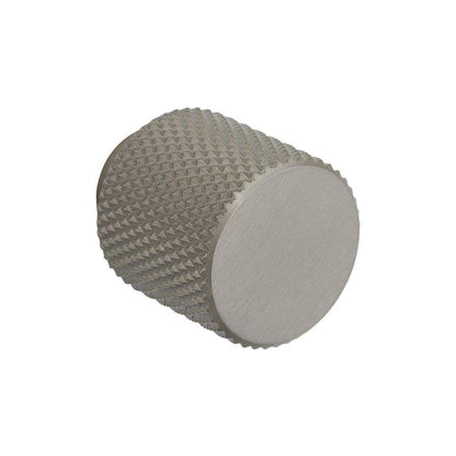 Howdens Knurled Brushed Nickel Effect Handles 225mm 705mm T-Knob Round Knob
