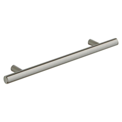Howdens T Bar Brushed Stainless Steel Effect Classic Cupboard Handle 152mm 230mm