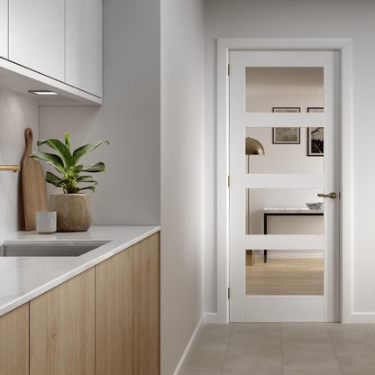 Fuller and Forge Como Antique Brass Lever on Rose Door Handle Pair Howdens