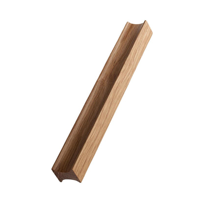 Furnipart Track Oak Clear Lacquered Handle 50mm 200mm 600mm 1200mm