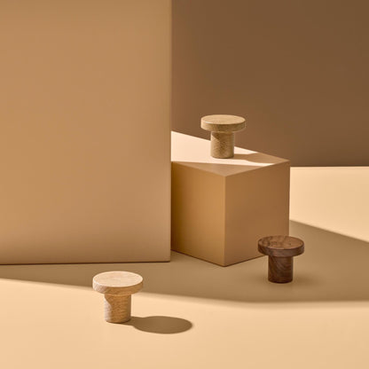 Vonsild Circum Oak Clear Lacquered Knob 33mm & 48mm