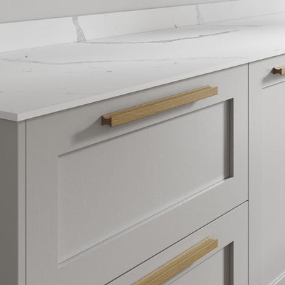 Howdens Reed Lacquered Oak Handle & Knob 50mm 200mm 400mm 900mm