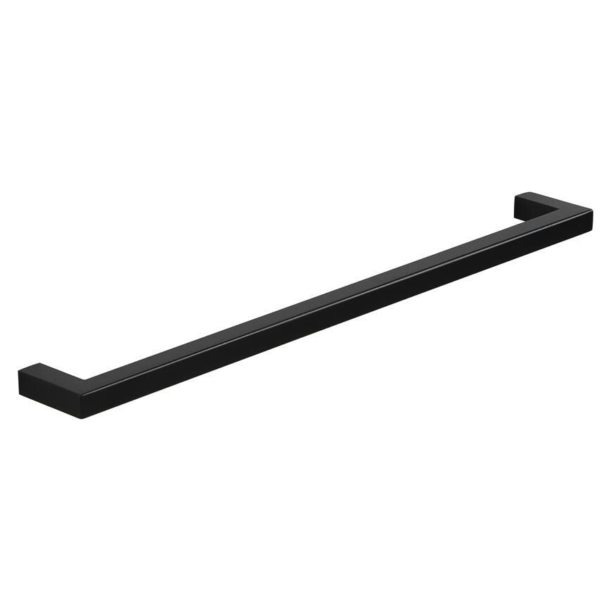 Howdens Metric Handle 233mm 330mm Cup and Round Knob Matt Black