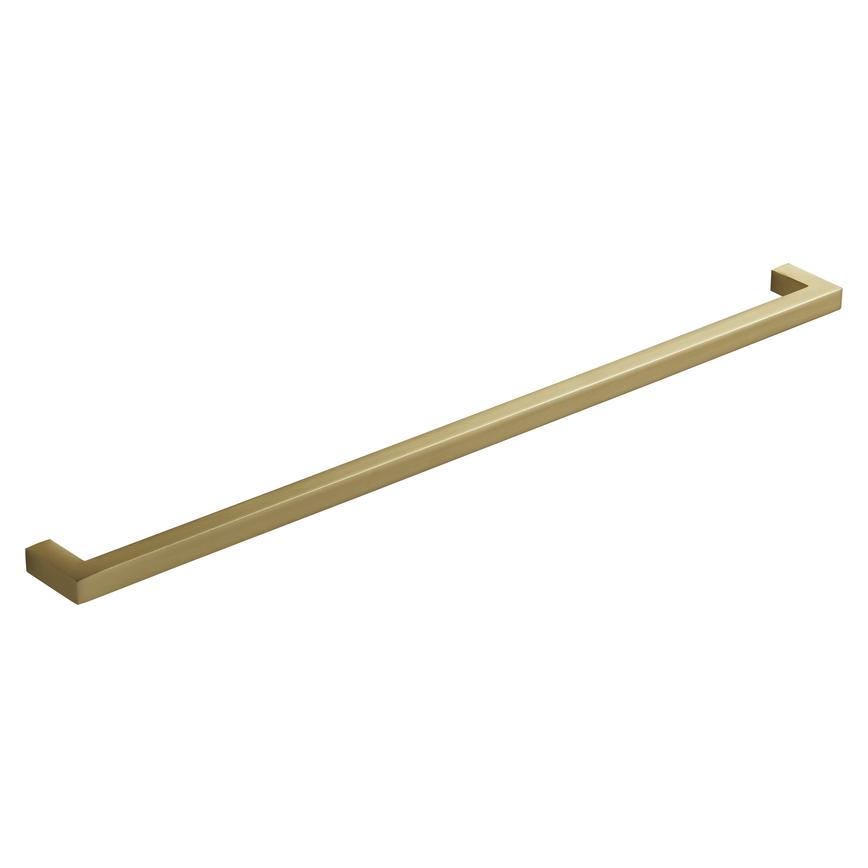 Howdens Metric Handle 233mm 330mm Cup and Round Knob Brushed Brass Effect
