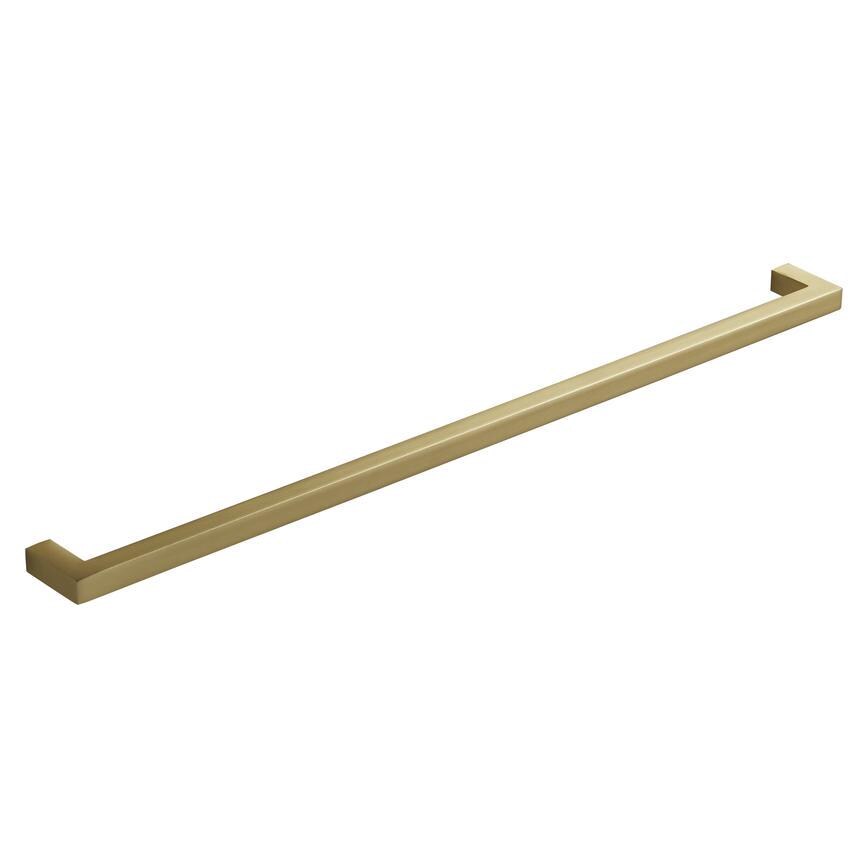 Howdens Metric Handle 233mm 330mm Cup and Round Knob Brushed Brass Effect
