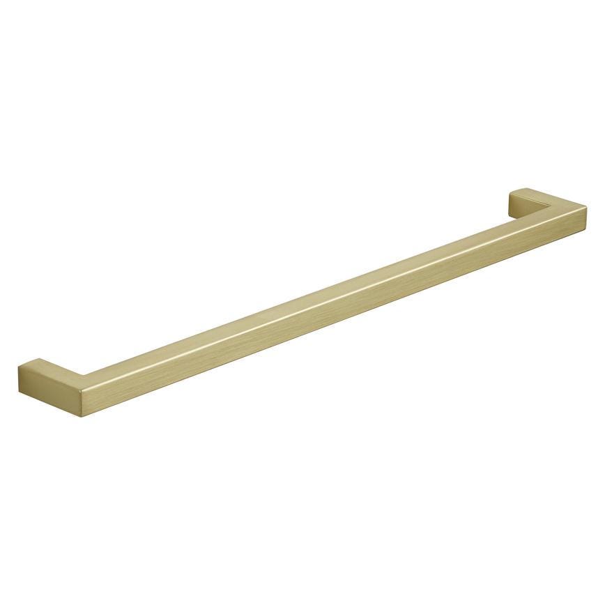 Howdens Metric Handle 233mm 330mm Cup and Round Knob Brushed Brass Effect